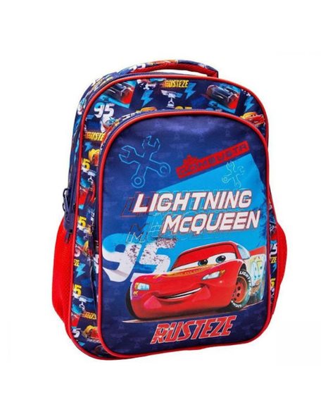 ELEMENTARY BACKPACK 32x18x43 3 CASES CARS RUSTEZE