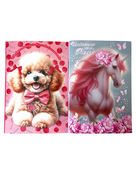 BMU ΤΕΤΡΑΔΙΟ 17x25cm LOVE POODLE
