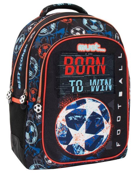 MUST ELEMENTARY BACKPACK 32x18x43 3 CASES BORN TO WIN