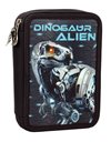 BMU DOUBLE DECK PENCIL CASE DINOSAUR ALIEN