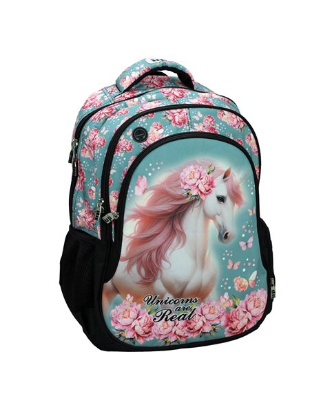 BMU ΣΑΚΙΔΙΟ ΟΒΑΛ BUTTERFLY UNICORN