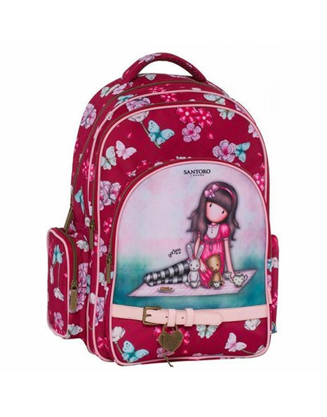 ELEMENTARY BACKPACK FUCHSIA GORJUSS