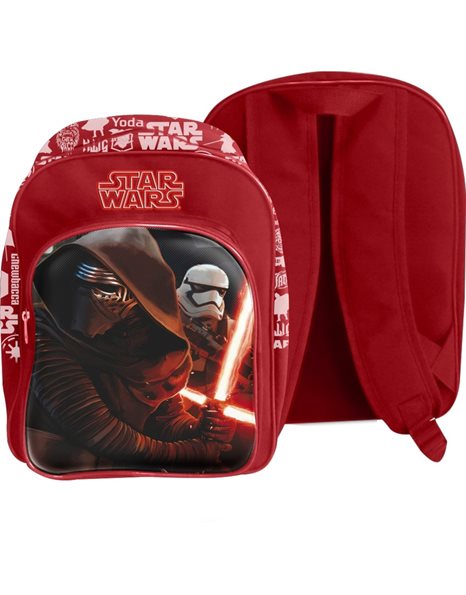 KINDERGARTEN BACKPACK STAR WARS RED