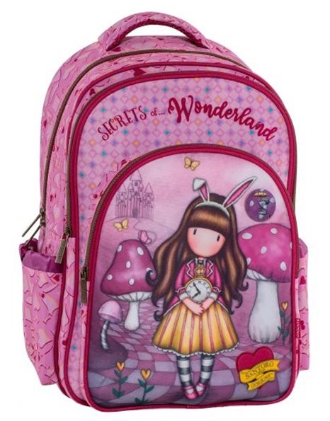 ELEMENTARY BACKPACK PINK GORJUSS