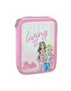 GIM DOUBLE DECK PENCIL CASE BARBIE PAINTS