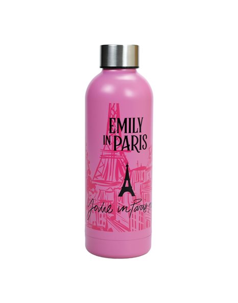 GIM ΜΠΟΥΚΑΛΙ ΑΝΟΞΕΙΔΩΤΟ 530ml EMILY IN PARIS PINK