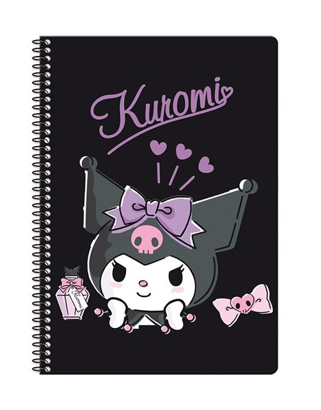 ΤΕΤΡΑΔΙΟ SPIRAL 2Θ 17x25 KUROMI