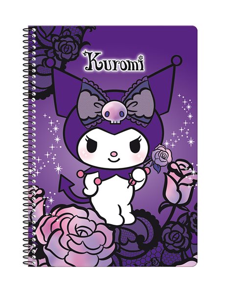ΤΕΤΡΑΔΙΟ SPIRAL 2Θ 17x25 KUROMI
