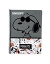 BMU ΤΕΤΡΑΔΙΟ Α4 ΣΠΙΡΑΛ 2Θ PEANUTS FREEHAND-PERSISTENCE SNOOPY