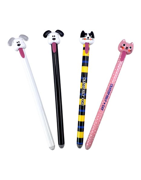 GIM ERASABLE PEN DOG WHITE
