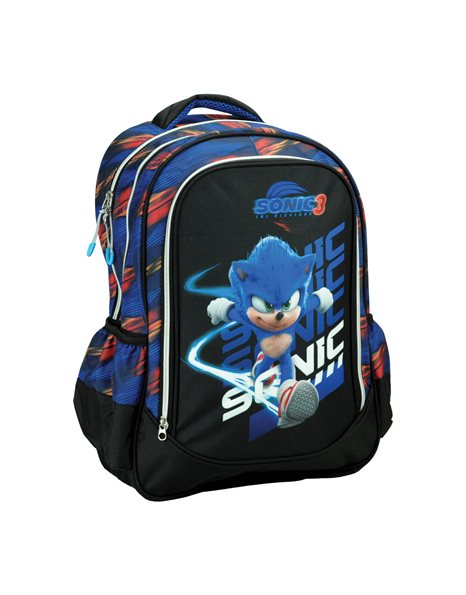 GIM OVAL BACKPACK SONIC 3 THE HEDGEHOG