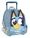 KINDERGARTEN TROLLEY BACKPACK PRESCHOOL FACE BLUEY
