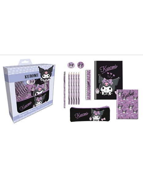 STATIONARY GIFT BOX SET KUROMI
