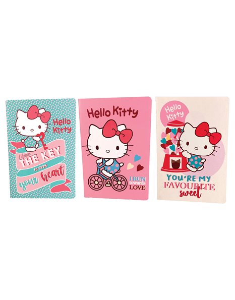 GIM ΣΗΜΕΙΩΜΑΤΑΡΙΟ Α5 HELLO KITTY SWEETHEART