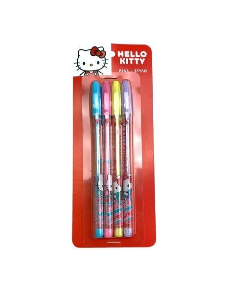 GIM ΣΕΤ 4 ΣΤΥΛΟ HELLO KITTY SWEETHEART