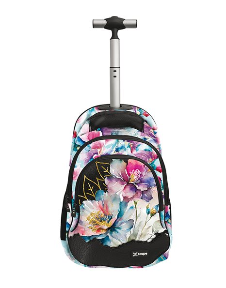 TROLLEY BACKPACK FLOWER XSCAPE