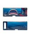 YOLO RETRO PENCIL CASE  LIGHT SHARK