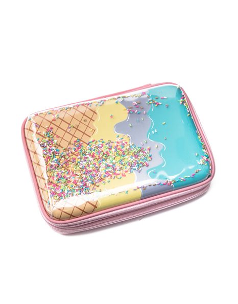 YOLO PENCIL CASE 2 CASES ICE CREAM