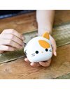 SILICONE PURSE WHITE CAT