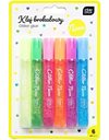 ΚΟΛΛΑ INTERDRUK 356796 GLITTER NEON 6x10,5ml