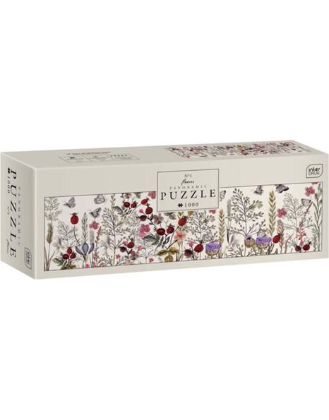 ΠΑΖΛ INTERDRUK 1000 PANORAMIC FLOWERS 1