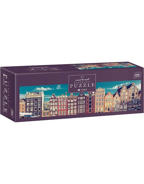 ΠΑΖΛ INTERDRUK 1000 PANORAMIC AROUND THE WORLD 1