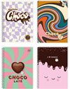 INTERDRUK SPIRAL NOTEBOOK CHOCO 17x25/3sub 180sh
