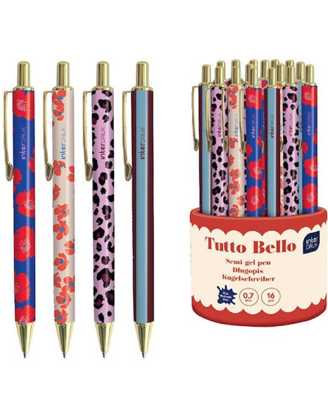 ΣΤΥΛΟ INTERDRUK 368386 TUTTO BELLO SEMI GEL 0,7mm