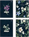 INTERDRUK HARDCOVER NOTEBOOK 21x29 96sh FLORAL