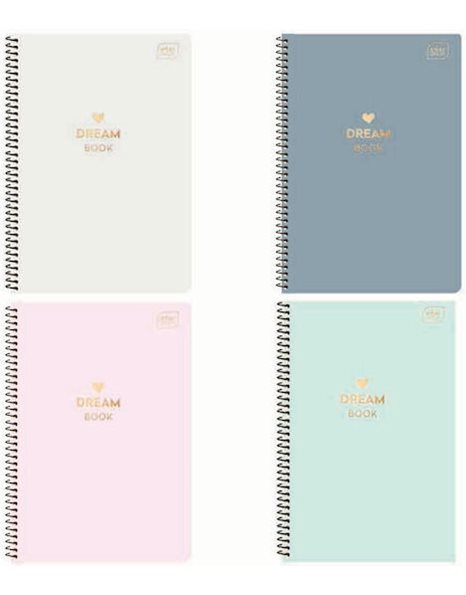 INTERDRUK SPIRAL NOTEBOOK DREAM BOOK 21x29/1sub 60sh