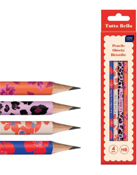 ΜΟΛΥΒΙ INTERDRUK 368683 TUTTO BELLO SET 4pcs HB
