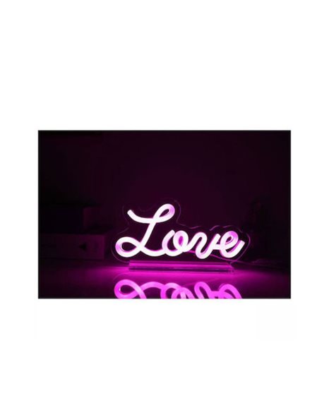LED LAMP i-TOTAL XL2761C LOVE 20,5x10,4cm