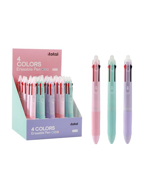 ΣΤΥΛΟ i-TOTAL XL1806M PASTEL ERASABLE 4 in 1