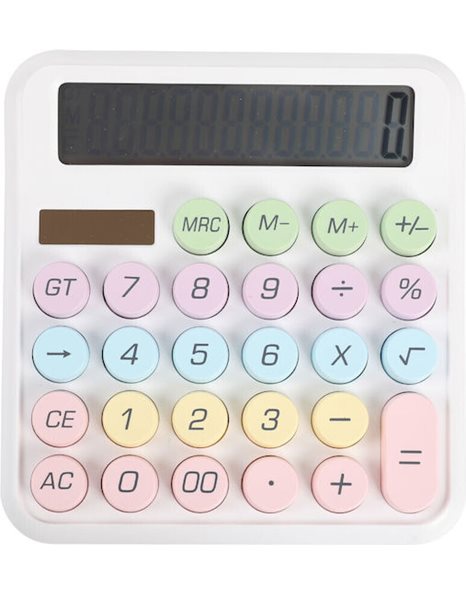CALCULATOR i-TOTAL XL2885 MACARON WHITE