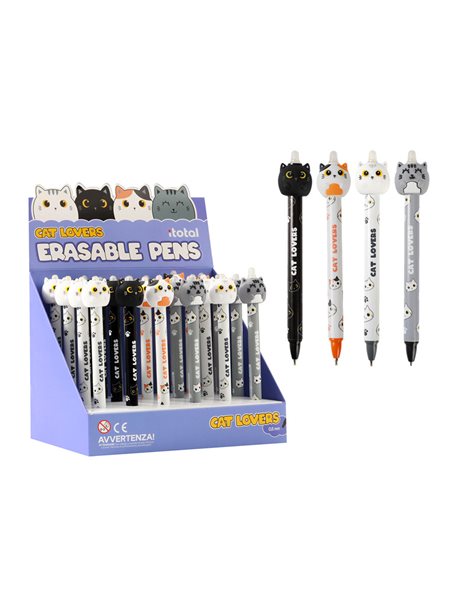 ΣΤΥΛΟ i-TOTAL XL1839M CAT ERASABLE PEN 3D BLACK