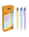 ΣΤΥΛΟ BIC 4 COLOURS PASTEL ΜΩΒ 1,0