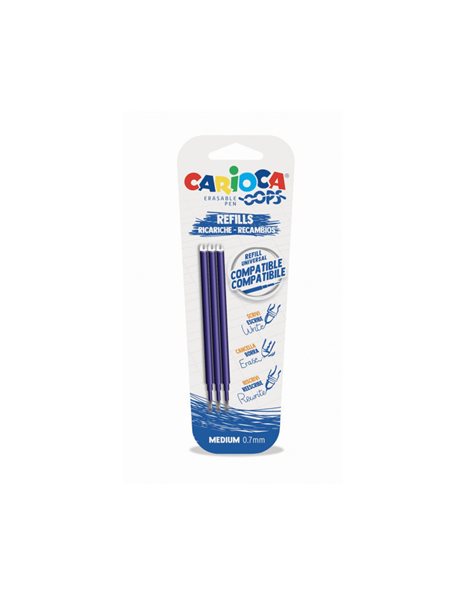 ΑΝΤΑΛΛΑΚΤΙΚΑ CARIOCA OOPS 43041/03 RED 3pcs