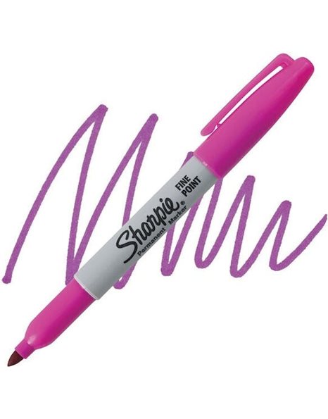 SHARPIE PERMANENT MARKER FINE POINT MAGENTA