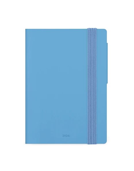 LEGAMI SMALL WEEKLY DIARY 2026 12 MONTHS - RETRO BLUE