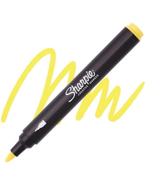 SHARPIE CREATIVE ACRYLIC MARKER BULLET YELLOW
