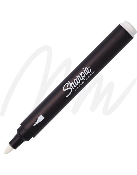 SHARPIE CREATIVE ACRYLIC MARKER BULLET WHITE