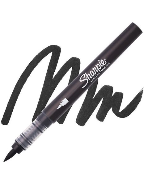 SHARPIE CREATIVE ACRYLIC MARKER BRUSH BLACK