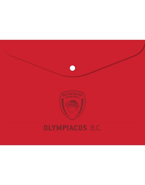 BUTTON FOLDER RED - OLYMPIACOS BASKETBALL 5