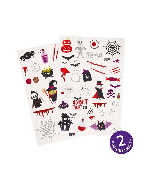 LEGAMI TEMPORARY TATTOOS - HALLOWEEN