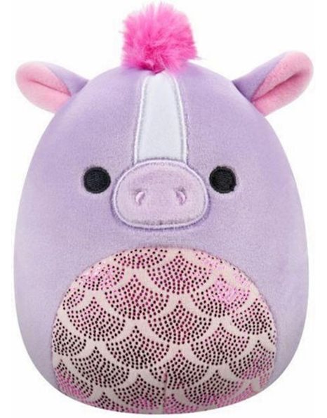SQUISHMALLOWS 13cm QUAYN PURPLE HIPPOCAMPUS