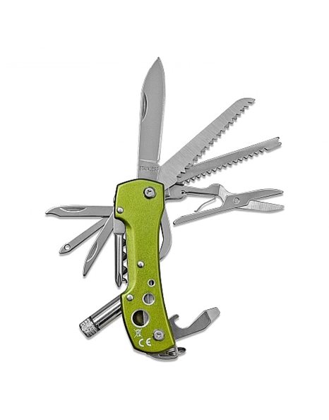 MUNKEES LED MULTITOOL KNIFE GREEN