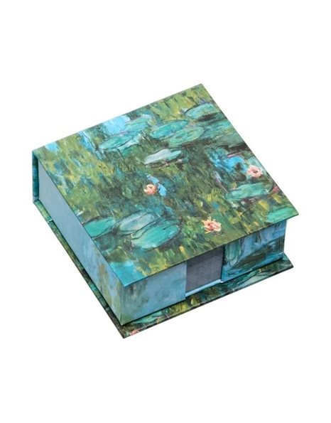 CEDON NOTE BOX SEEROSEN BY CLAUDE MONET