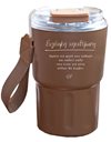 THERMOS MUG TAN SMALL 360 ML RENE 5 - KIND REMINDER