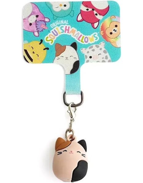 SQUISHMALLOWS CAM THE CAT MOBILE CHARM