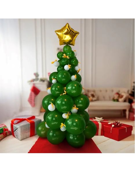 MM DIY BALLOON CHRISTMAS TREE